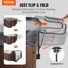 VEVOR Hot Tub Cover Lift, Spa Cover Lift, Hydraulic, Height 33.1" - 41.3" Width 53.1" - 92.5" Adjustable, Installed Underneath on one Sides