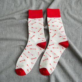 Socks Female Cartoon Animal Lady's Tube Socks (Option: Arrow-One size)